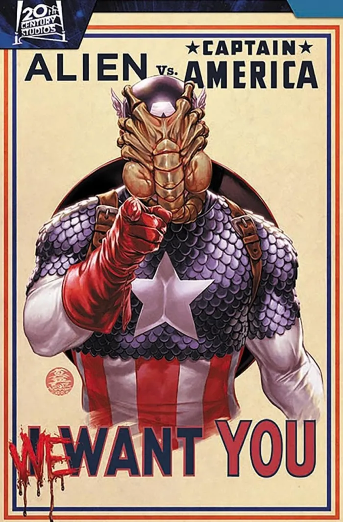 Alien vs. Captain America