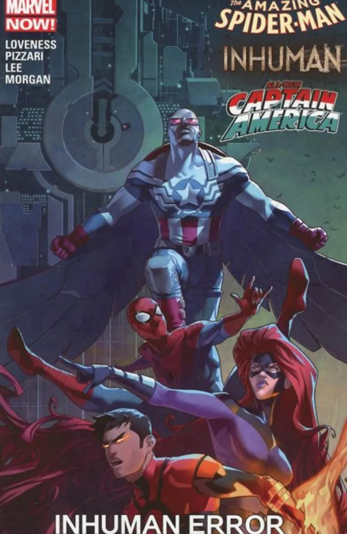 Amazing Spider-man/inhuman/all-new Captain America: Inhuman Error