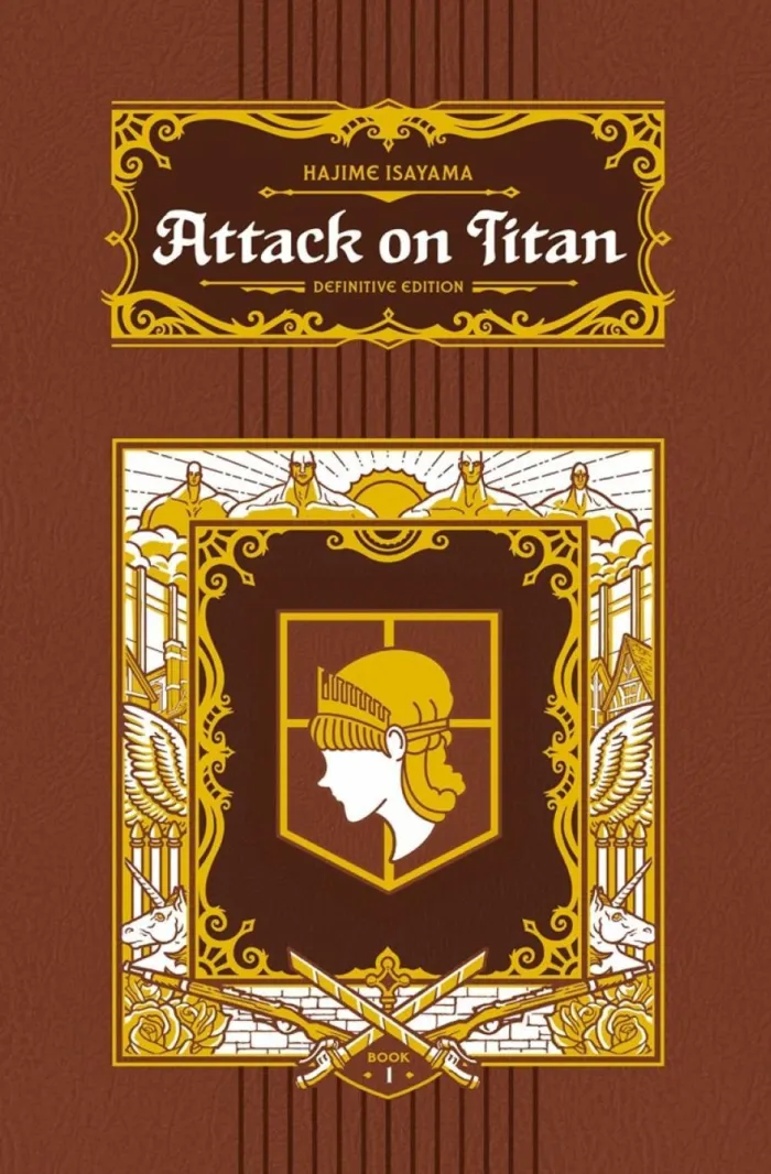 Attack on Titan Definitive Hardcover Collection 1 (Vol. 1-3)