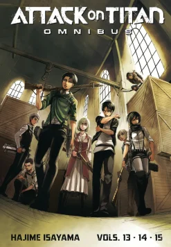 Attack on Titan Omnibus 5 (Vol. 13-15)