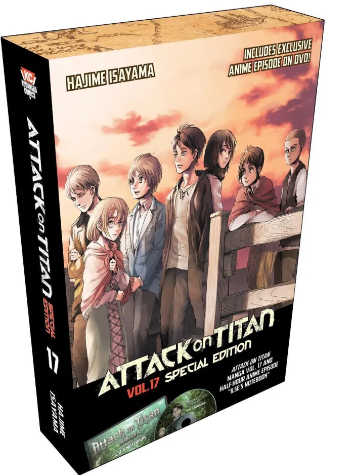 Attack On Titan 17 Special Edition W/dvd