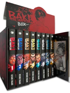 Baki The Grappler (Perfect Edition) Box Set No. 1: Vol. 1-8 + Exclusive Shikishi Board