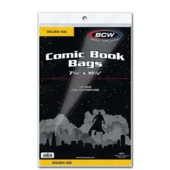 BCW Golden Comic Bags (100)