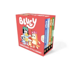 Bluey: Christmas Little Library 4-Book Box Set
