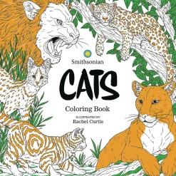 Cats a Smithsonian Coloring Book