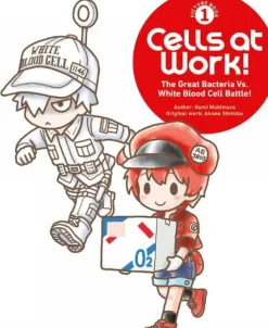 Cells at Work! Picture Book 1: The Great Bacteria Vs. White Blood Cell Battle!