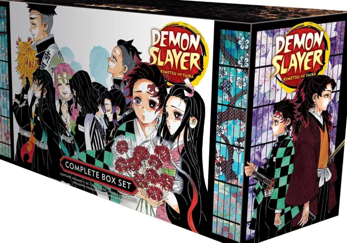 Demon Slayer: Kimetsu no Yaiba Complete Box Set: Includes volumes 1-23 with premium