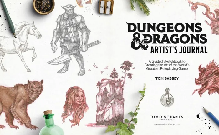 Dungeons & Dragons Artist's Journal: A Guided Sketchbook to Creating the Art of the World's Greatest Roleplaying Game