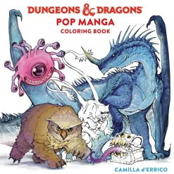 Dungeons & Dragons Pop Manga Coloring Book