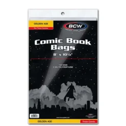 Golden Comic Bags Thick (100) BWC