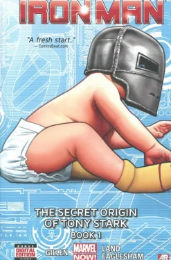 Iron Man - Volume 2: The Secret Origin Of Tony Stark - Book 1 (marvel Now)