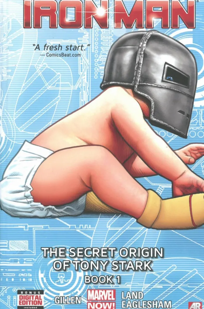 Iron Man - Volume 2: The Secret Origin Of Tony Stark - Book 1 (marvel Now)