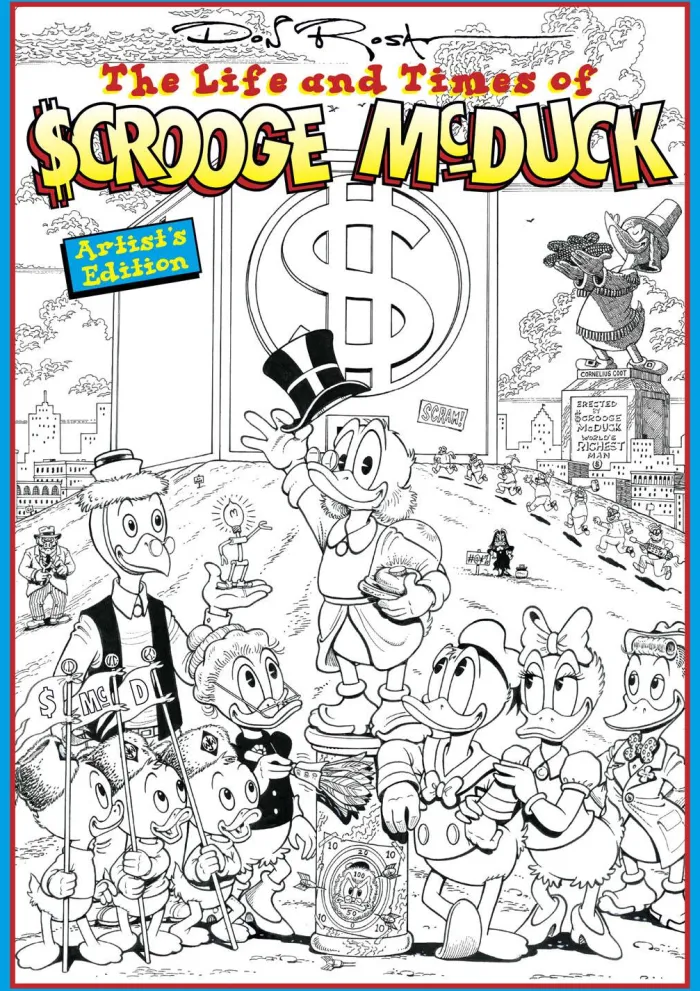 Life and Times of Scrooge McDuck Artist's Edition HC ( 1)