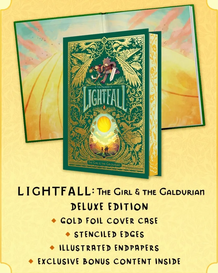 Lightfall: The Girl & the Galdurian Deluxe Edition: A Graphic Novel