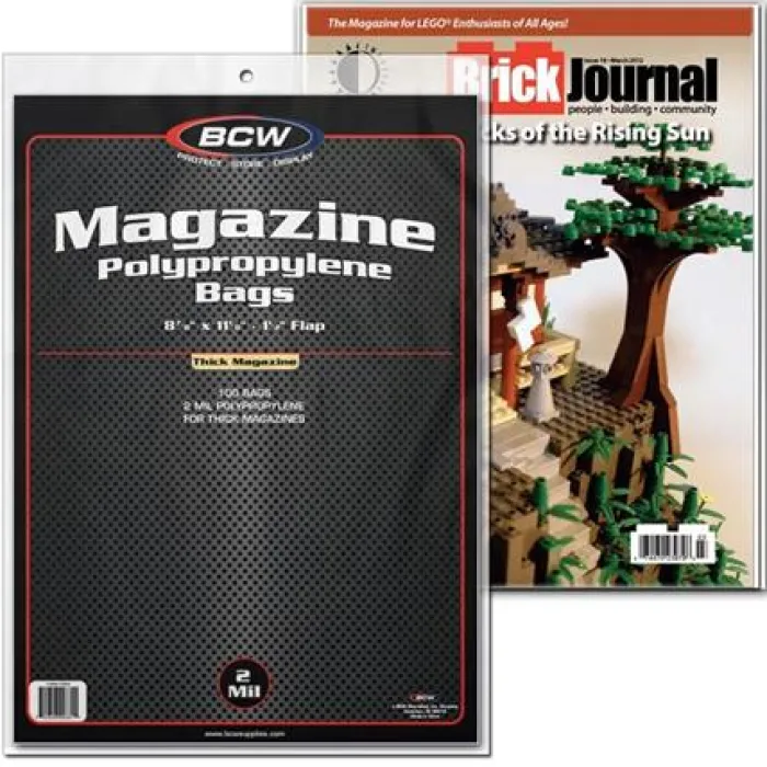 Magazine Bags Thick (100) BCW