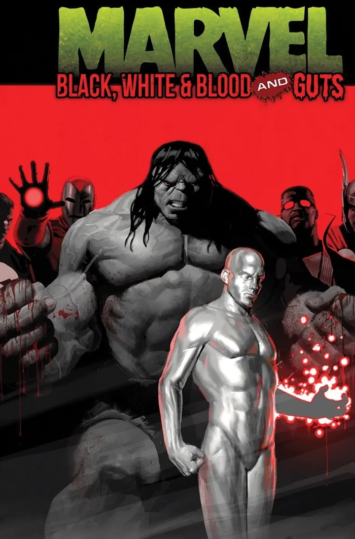 Marvel: Black, White & Blood and Guts