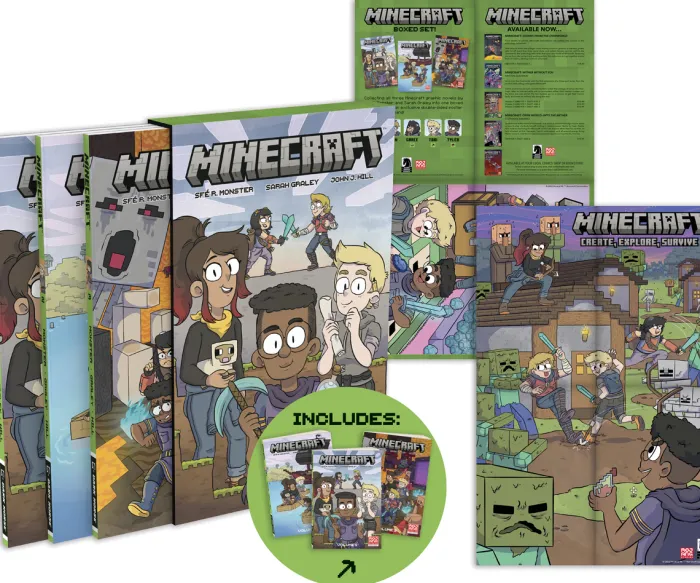 Minecraft Boxed Set (Graphic Novels)