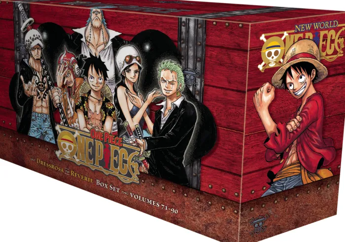 One Piece Box Set 4: Dressrosa to Reverie: Volumes 71-90 with Premium: Volume 4