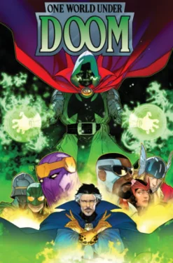 One World Under Doom Omnibus R.B. Silva Cover DM Ed HC
