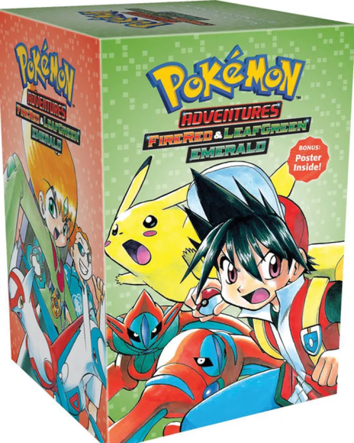 Pokemon Adventures FireRed & LeafGreen / Emerald Box Set: Includes Vols. 23-29