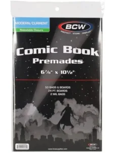 Premade Reselable Current Bag and Board (50)