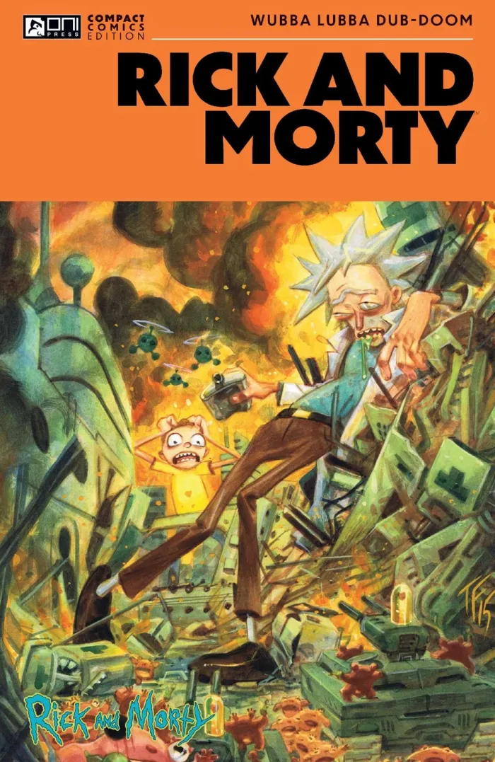 Rick and Morty Oni Compact Comics Edition: Wubba Lubba Dub-DOOM