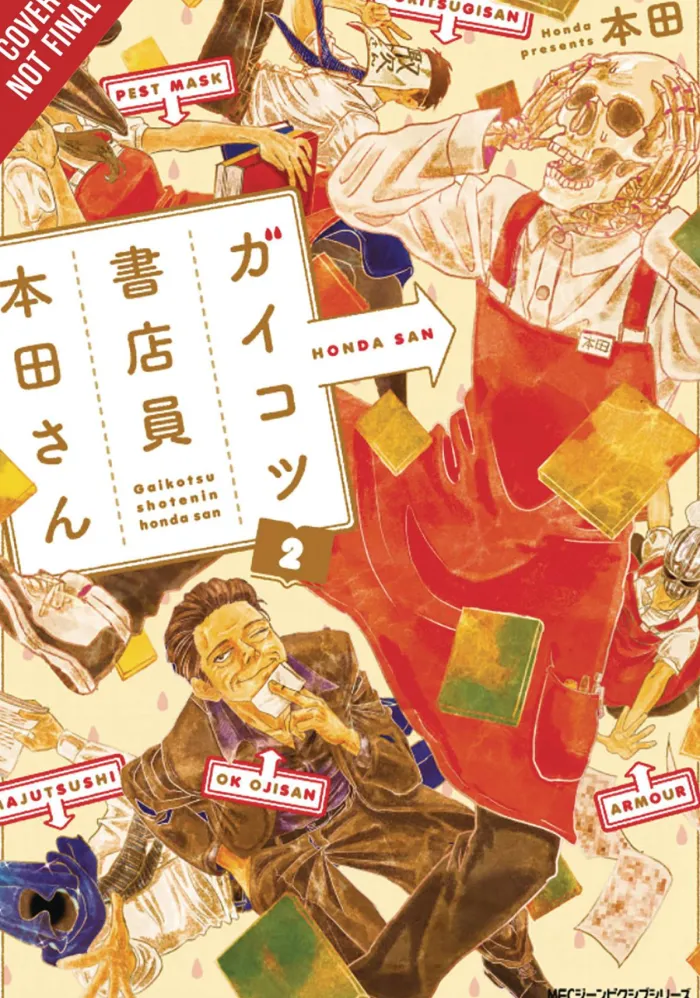 Skull-face Bookseller Honda-san, Vol. 2