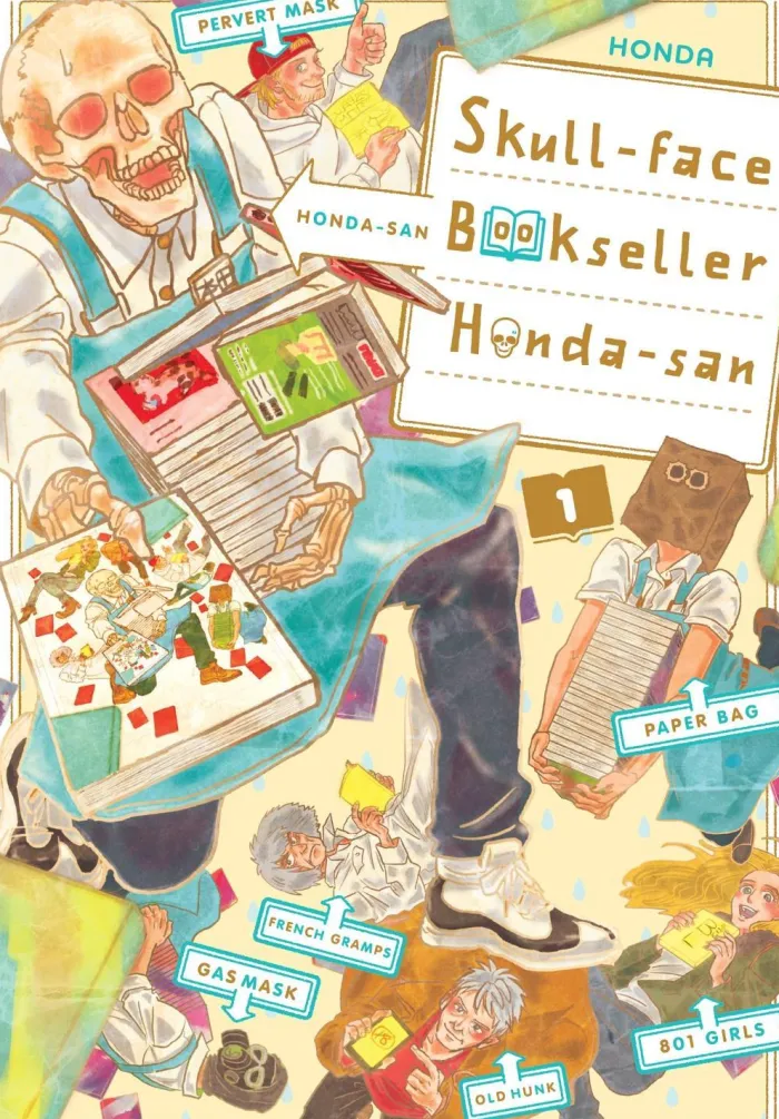 Skull-face Bookseller Honda-san, Vol. 1