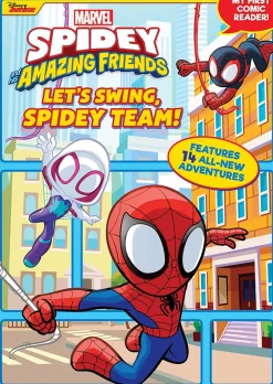 Spidey and His Amazing Friends: Let's Swing, Spidey Team!: My First Comic Reader!