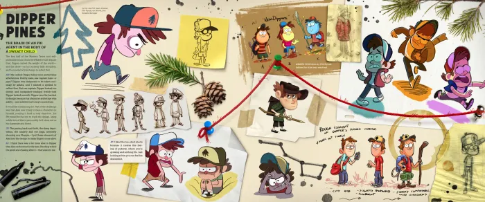 The Art of Gravity Falls