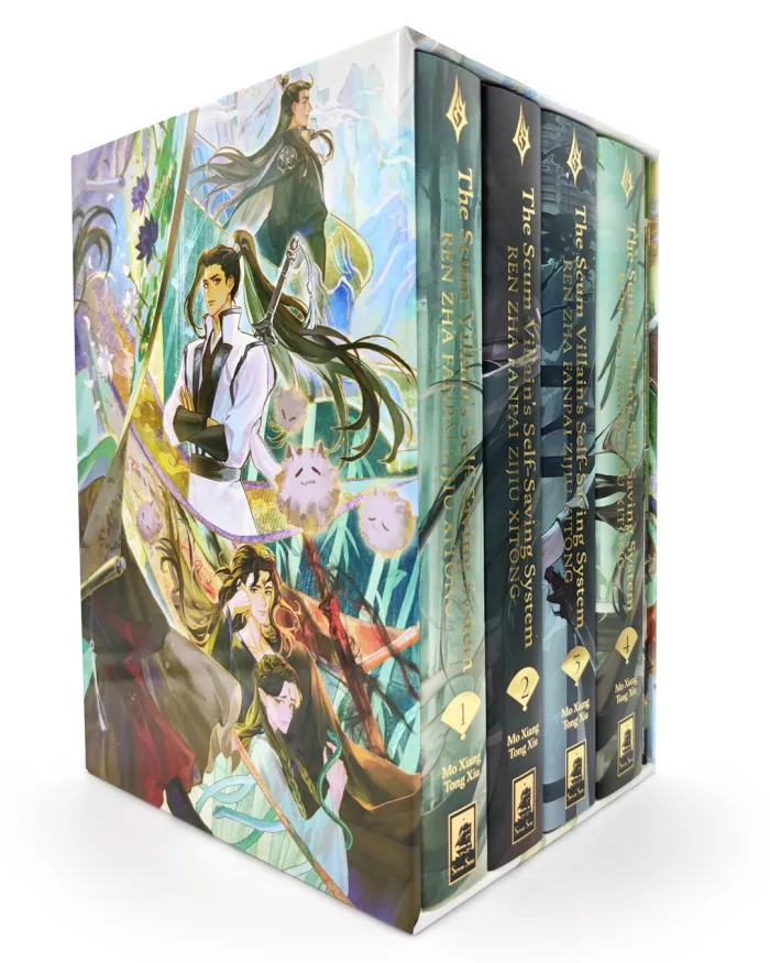 The Scum Villain's Self-Saving System: Ren Zha Fanpai Zijiu Xitong (Deluxe Hardcover Novel) Box Set Vol. 1