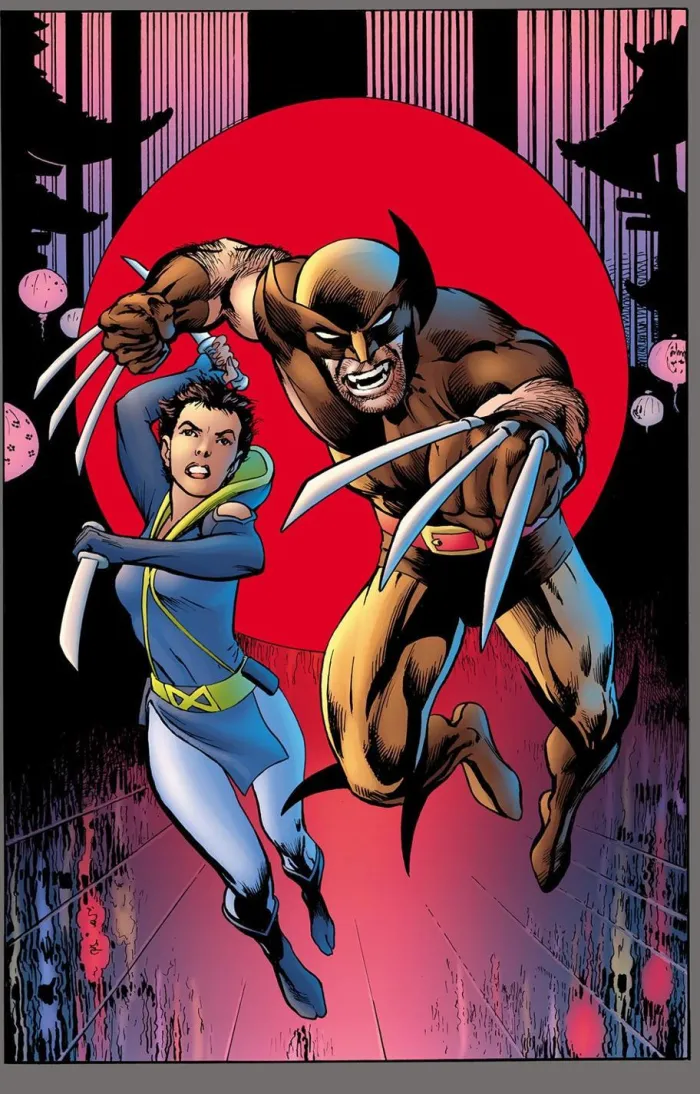 Wolverine and Kitty Pryde